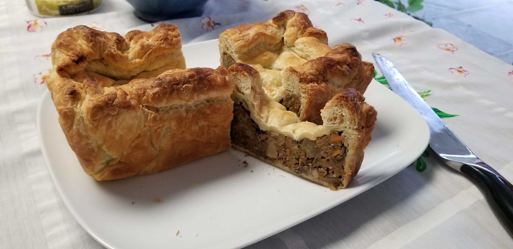 Vegan walnut wellington