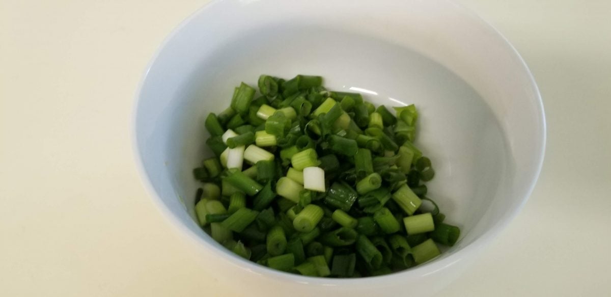 chopped green onions
